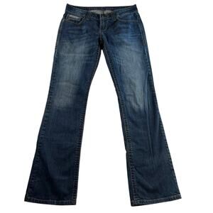 Cruel Denim 13 30L‎ Blake Jeans Blue Bootcut Stretch Western Distressed Rocky